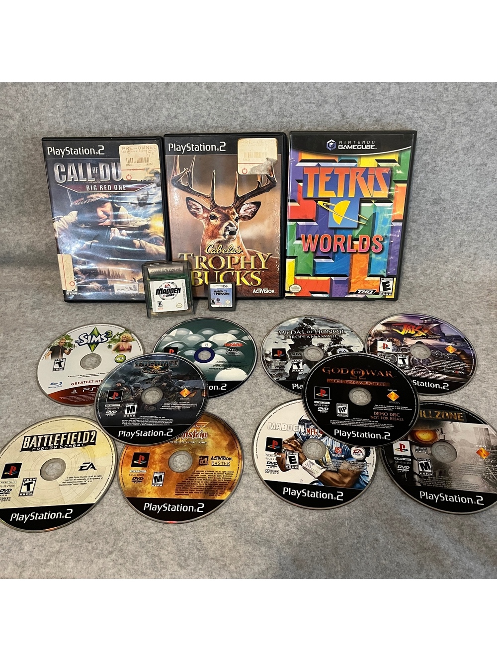 Lot of 15 Mixed Video Games Sony and Nintendo